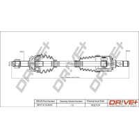 PÓŁOSIE DS099990DRV