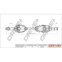 PÓŁOSIE DS243258DRV