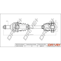 PÓŁOSIE DS269380DRV