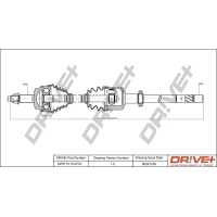 PÓŁOSIE DS418604DRV