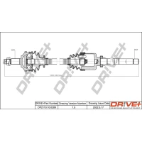 PÓŁOSIE DS507732DRV