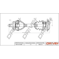 PÓŁOSIE DS537428DRV