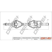 PÓŁOSIE DS720362DRV