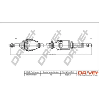 PÓŁOSIE DS720550DRV