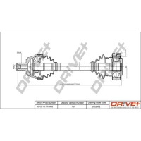 PÓŁOSIE DS723229DRV