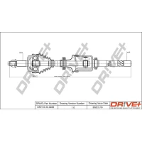 PÓŁOSIE DS842454DRV