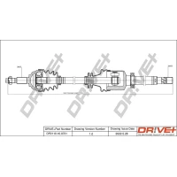 PÓŁOSIE DS876431DRV