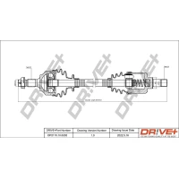 PÓŁOSIE DS912549DRV