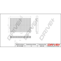 FILTR WNĘTRZA EF301384DRV