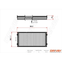 FILTR WNĘTRZA EF372331DRV
