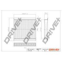 FILTR WNĘTRZA EF373311DRV