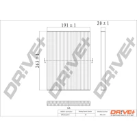 FILTR WNĘTRZA EF400340DRV
