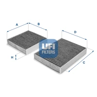 FILTR WNĘTRZA EF534414UF
