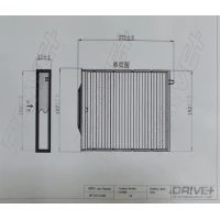 FILTR WNĘTRZA EF672828DRV