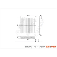FILTR WNĘTRZA EF787356DRV
