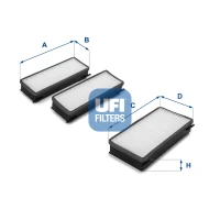 FILTR WNĘTRZA EF851219UF