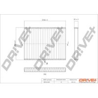 FILTR WNĘTRZA EF970305DRV