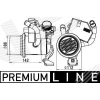 CHŁODNICA RECYRKULACJI SPALIN ERC780941MH