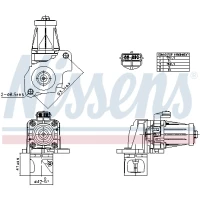 ZAWÓR EGR EV254357NS