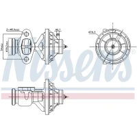 ZAWÓR EGR EV345872NS