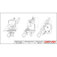 FILTR PALIWA FF016743DRV
