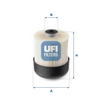 FILTR PALIWA FF104561UF