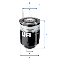 FILTR PALIWA FF330771UF