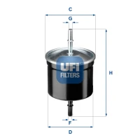 FILTR PALIWA FF337002UF