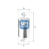 FILTR PALIWA FF514744UF