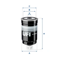 FILTR PALIWA FF538413UF