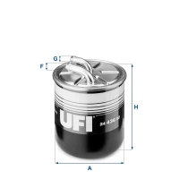 FILTR PALIWA FF574632UF