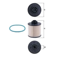 FILTR PALIWA FF588587KH