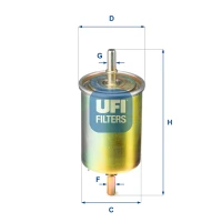 FILTR PALIWA FF644753UF