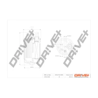 FILTR PALIWA FF651595DRV
