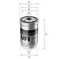 FILTR PALIWA FF730011UF