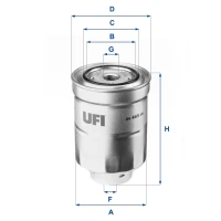 FILTR PALIWA FF781708UF