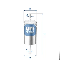 FILTR PALIWA FF838312UF