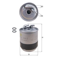 FILTR PALIWA FF897837KH