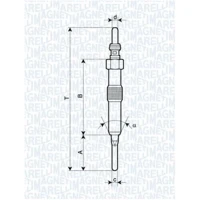 ŚWIECE ŻAROWE GP039714MM