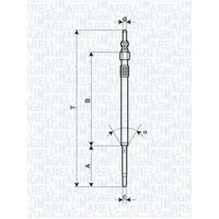 ŚWIECE ŻAROWE GP492309MM