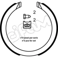 SZCZĘKI HAMULCA RĘCZNEGO HBP028797CF