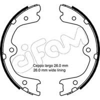 SZCZĘKI HAMULCA RĘCZNEGO HBP274996CF