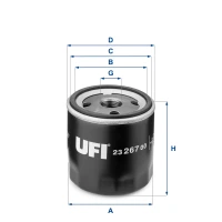 FILTR OLEJU OF034588UF