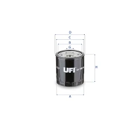 FILTR OLEJU OF078672UF