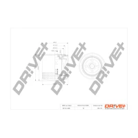 FILTR OLEJU OF352208DRV