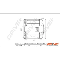 FILTR OLEJU OF372408DRV