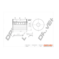 FILTR OLEJU OF779653DRV