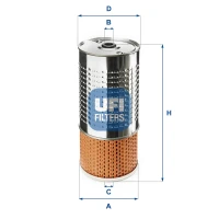 FILTR OLEJU OF828335UF
