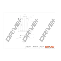 FILTR OLEJU OF893895DRV