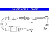 LINKA HAMULCA POSTOJOWEGO PBC009104AT